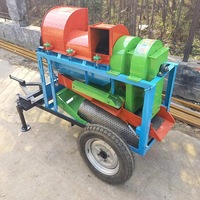 Solution Agricole : Décortiqueuse Automatique de Maïs et Batteuse de Grains pour le Traitement du Maïs, du Sorgho et du Soja, Idéale pour les Petites Exploitations Agricoles