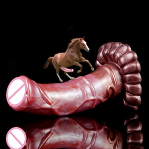 YOCY Horse <b>Dildo</b> Squirting Liquid Ejaculation Penis With Strong Sucker Silicone Fantasy Sex Toys Shop for Man Women Sexy - Product Image 1