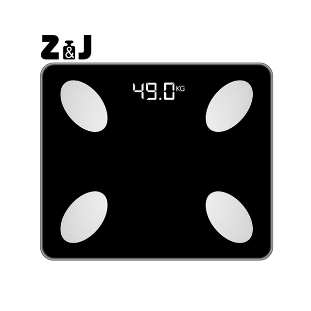 Factory 2023 Small Bluetooth Body Fat Digital Weight Health Monitor Body 13 Item Smart Scale