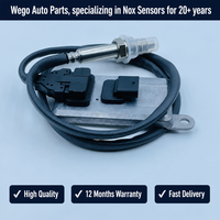 Nouveau capteur NOx 20873395 5WK96605C 24V Capteur d'oxygène et d'azote pour camion Volvo avec 1 an de garantie