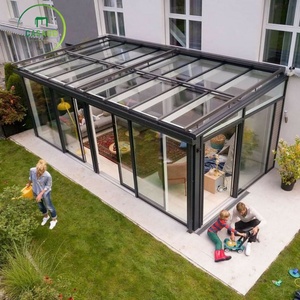 Solárium de Lujo con Doble Acristalamiento, Estructura de Aluminio con Recubrimiento en Polvo, Uso en las 4 Estaciones, Ideal para Villas o Hoteles de Lujo - Product Image 1
