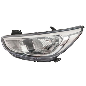 HANDA Système de carrosserie automobile Phare avant de voiture Phare avant pour <span class=keywords><strong>Hyundai</strong></span> <span class=keywords><strong>Accent</strong></span> 2015 <span class=keywords><strong>2016</strong></span> 2017 Type blanc - Product Image 1