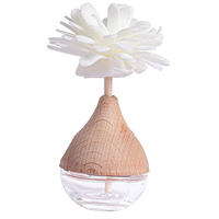 6ml rond voiture arôme aromathérapie bouteille parfum vide 6ml roseau diffuseur bouteille en verre pour voiture