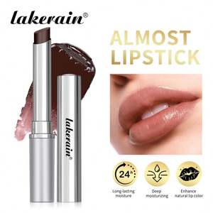 Balsamo Labbra Colorato Nutriente e Idratante con Vitamina E, Effetto Rossetto, in Miele <span class=keywords><strong>Nero</strong></span>, Esalta il Colore Naturale, Cura delle Labbra, Trucco - Product Image 2