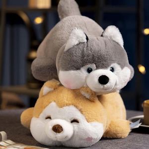 Peluche chien mignon en position couchée, série mère-enfant, coussin doux anti-stress et anti-anxiété, rembourrage en PP, cadeau idéal - Product Image 2