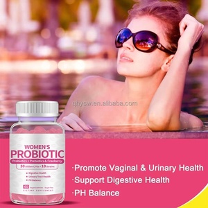 Gomitas Probióticas para Mujer de Marca Privada, 500mg, con Arándano Rojo, Apoyo a la Flora Vaginal, Microencapsuladas, Sin Azúcar, OEM, GMP, Muestra - Product Image 4