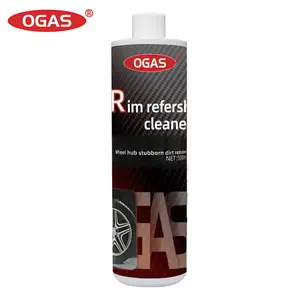 OGAS entretien de voiture produits de nettoyage 500ml voiture alliage jante rafraîchissement fer nettoyant haute efficacité jante agent de polissage