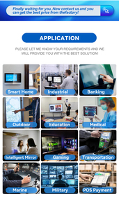 15.6 inch màn hình cảm ứng I2C/USB 10-điểm cảm ứng điện dung bảng điều chỉnh 1920*1080 Độ phân giải cảm ứng điện dung màn hình cho máy tính - Product Image 5