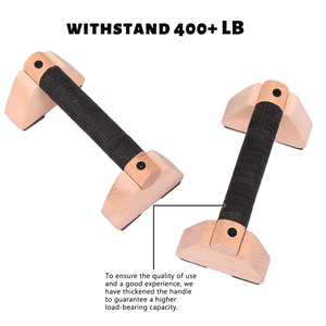 Soportes de Madera Maciza Resistentes KECKTON para Ejercicios en Casa, con Barra de <span class=keywords><strong>Flexiones</strong></span> Cómoda - Product Image 2