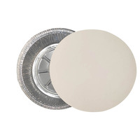 Conteneurs en aluminium de différentes tailles (7, 8, 9 pouces), barquettes rondes jetables en aluminium, plateaux de cuisson en aluminium, emballage personnalisé