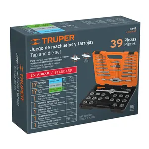 BOX 2 Jeu de tarauds et filières de 40 pièces, TRUPER - Product Image 3