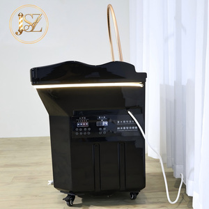Lavabo Portátil Moderno para Salón de Belleza con Ciclo de Agua Automático, para Lavado de Cabello y Masajes, Fregadero Móvil para Champú - Product Image 3