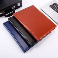 Carpeta Portafolio A4 de Cuero PU con Logotipo Personalizado, con Portapapeles y Calculadora