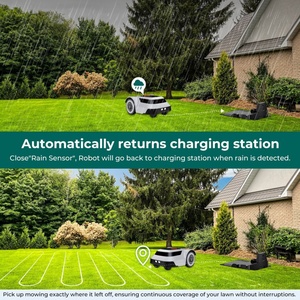 <span class=keywords><strong>Tondeuse</strong></span> à gazon entièrement automatique sans fil, électrique/à batterie, avec contrôle par application, clôture électronique DIY, <span class=keywords><strong>robot</strong></span> de tonte de gazon - Product Image 3
