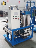 Machine de recyclage d'huile et purificateur d'huile de cuisson avec manomètres ergonomiques et alarme de filtration pour les entreprises de traitement d'huile végétale