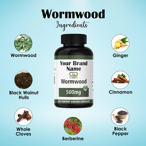 Cápsulas de Nuez Negra, Ajenjo y Clavo, Suplemento Herbolario Tradicional para la Digestión, Fórmula Natural para el Intestino - Product Image 4