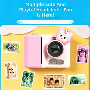 Appareil photo numérique en plastique pour enfants, jouet pour prendre des photos, pixels haute définition, 4-14 ans, cadeau d'anniversaire pour garçons et filles, imprimable - Product Image 4