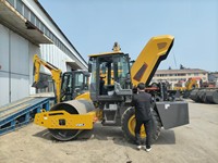 Rouleau compresseur vibrant XS85J de 8 tonnes avec tambour à pattes d'agneau, 68 kW, neuf, à vendre