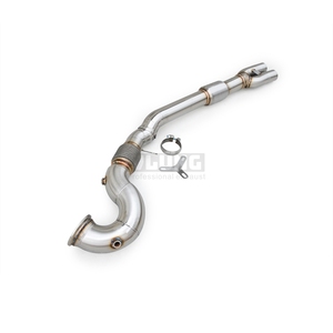 Tuyau d'échappement en acier inoxydable 304 de 3,5 pouces avec protection thermique pour Cupra Formentor VZ5 2.5T, tuyau avant haute performance pour turbo - Product Image 1