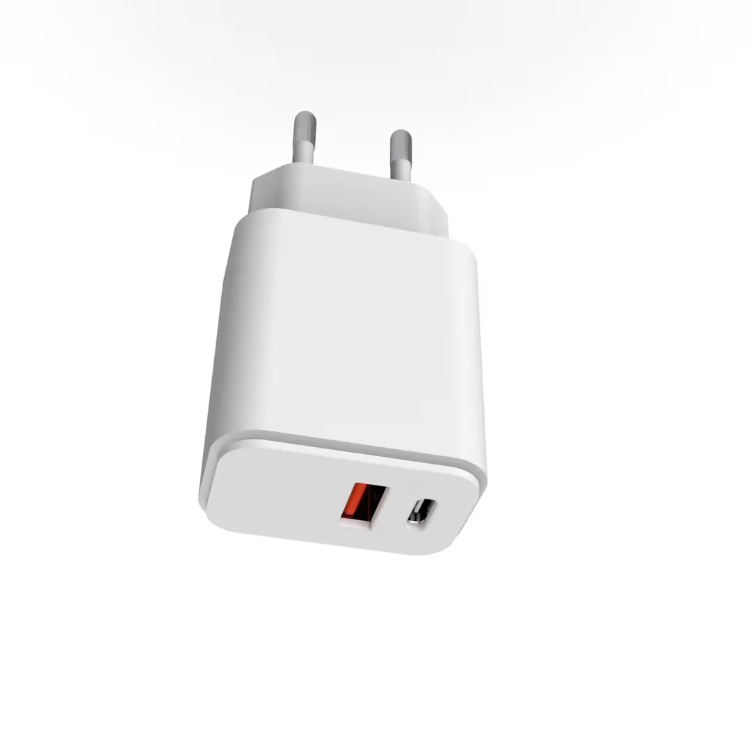 Goedkope Producten 2021 Nieuwe Collectie Hot Selling Fast Charger Dual Usb C Pd Wall Charger Travel 20W Usb Thuis adapter Voor Mobiele Telefoon