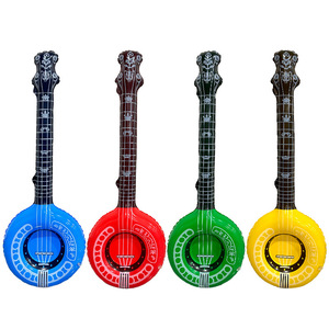 Vendita in fabbrica CE standard Eco friendly PVC chitarra gonfiabile per bambini che giocano - Product Image 1