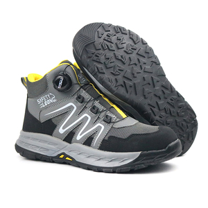 Bottes <span class=keywords><strong>de</strong></span> <span class=keywords><strong>Sécurité</strong></span> Industrielles pour Hommes, <span class=keywords><strong>Chaussures</strong></span> <span class=keywords><strong>de</strong></span> Travail à Embout en Acier pour Randonnée en Plein Air, Semelle Extérieure en Caoutchouc Antidérapante - Product Image 5