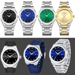 Reloj de Pulsera Clásico de Lujo Personalizado de Alta Calidad, Resistente al Agua, para Hombre, con Logotipo Personalizado, Relojes de Pulsera Únicos de Acero Inoxidable para Hombre, OEM - Product Image 5