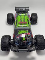 Voiture RC 4x4 haute vitesse à l'échelle 1:10, 45+ km/h, Monster Truck Pro télécommandé sur route avec batterie de 20 minutes et portée de 80 m pour adultes et enfants