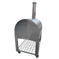<span class=keywords><strong>Four</strong></span> à <span class=keywords><strong>pizza</strong></span> au feu de <span class=keywords><strong>bois</strong></span> de cuisine portable d'arrière-cour en acier inoxydable personnalisé d'usine - Product Image 3