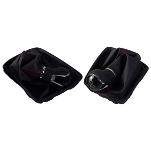 RDPXF Palanca de Cambios Ergonómica de Alta Calidad de 5/6 Velocidades para <span class=keywords><strong>Seat</strong></span> <span class=keywords><strong>Leon</strong></span> III 3 MK3 2012-2017, Funda de Cuero Negra, 1 Año de Garantía - Product Image 5