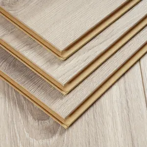 Manufacturer Supply Waterproof Luxury Design Compressed Laminate Wood Flooring