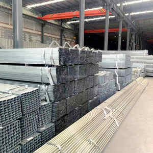 Sección 40x40x3mm 75x75 150x150 200x200 Perfil <span class=keywords><strong>de</strong></span> <span class=keywords><strong>acero</strong></span> galvanizado Tubo <span class=keywords><strong>de</strong></span> <span class=keywords><strong>acero</strong></span> tubular cuadrado <span class=keywords><strong>de</strong></span> carbono - Product Image 6