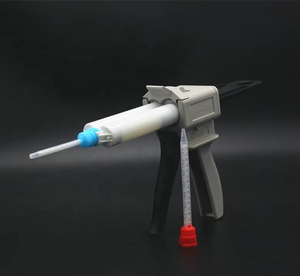 Dispenser jarum suntik perekat 1:1 2:1 2 bagian kosong 50ml tabung lem AB dengan piston segel - Product Image 6