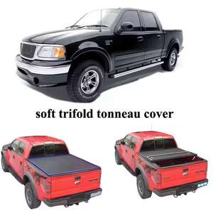 Cubierta de lona plegable de vinilo suave personalizada para camioneta, con cierre, impermeable, para <span class=keywords><strong>Ford</strong></span> F150 NP300 2009-2014, caja de 5.5 y 6.5 pies - Product Image 4