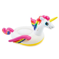 Bouée gonflable tortue INTEX pour enfants, modèle 59525, en PVC écologique imprimé, pour la natation et le jeu aquatique