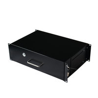 Armoire serveur 19 pouces 2U 3U, rackable, verrouillable, tiroir SPCC avec clé, protection IP20, certifiée CE ROHS, en stock
