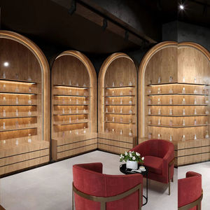 Muebles de Madera de Alta Gama para Tiendas de Perfumes y Vitrinas de Exhibición de Cosméticos |   Fábrica de Diseño y Equipamiento de Tiendas de Belleza Llave en Mano - Product Image 1