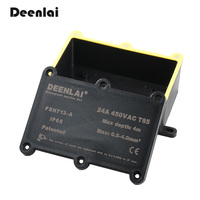 Caja de Conexiones Impermeable de Plástico IP68, Marca Deenlai