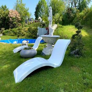Chaises longues d'eau <span class=keywords><strong>de</strong></span> pont <span class=keywords><strong>de</strong></span> piscine extérieure Chaises longues pour le <span class=keywords><strong>jardin</strong></span> Sièges confortables au bord <span class=keywords><strong>de</strong></span> la piscine - Product Image 3