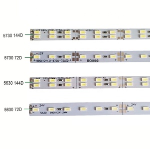 SMD 2835 5730 5050 72led/M <span class=keywords><strong>LED</strong></span> rigids Dải thanh ánh sáng cho chiếu sáng ngầm - Product Image 5