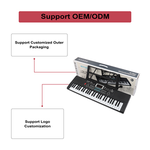 BD MUSIC BD-541 54 Key LED Digital Piano Teclado Instrumento Teclado Musical Órgão Elétrico Portátil - Product Image 4