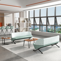Área pública nórdica Muebles sueltos Semicírculo Moderno Lujo Diseño original Sofá Combinación libre Sofá Conjunto