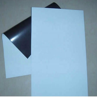 Feuille magnétique adhésive A4 Taille 0.5mm Feuille magnétique en caoutchouc flexible Feuille magnétique souple