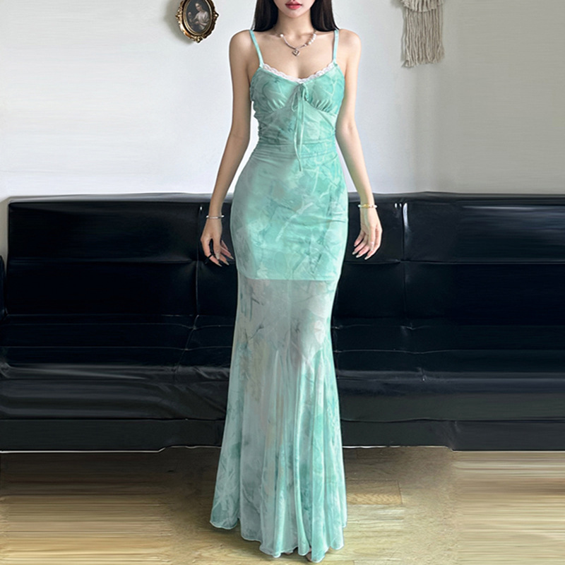 green emerald velvet dress Long Dark Green Satin Prom Dresses Elegant Split Evening Gowns