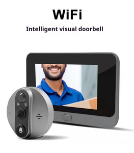 Graffiti Smart elettronica Cat Eye 4K HD schermo visivo remoto campanello sistema di sicurezza per la cattura automatica di vetro casa - Product Image 2