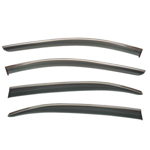 Déflecteurs de vitres extérieurs pour Hongqi E-QM5 2021-2023, pare-soleil et pare-pluie pour fenêtres latérales - Product Image 1