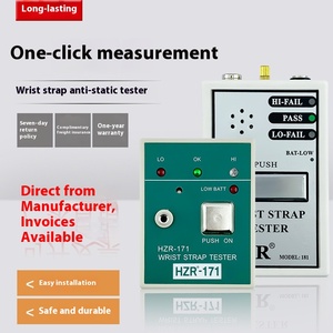 HZR-171 Wrist Strap <strong>Tester</strong> Customizable Anti-<strong>Static</strong> Bracelet <strong>Tester</strong> OEM Support - Product Image 3