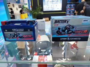 Batterie de moto co-marquée CFMOTO, batterie au plomb haute performance pour YTZ10 Racing Standard 12V 8.6Ah - Product Image 3