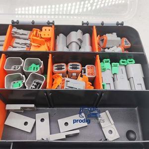 Herramientas de reparación de arneses para excavadoras DT06-2S-Kit, kits de reparación de arneses de cableado, kit de conectores, crimpadora, extractor de terminales de 2-12 pines, IP68 - Product Image 3