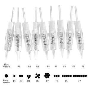 Aguja <span class=keywords><strong>de</strong></span> tatuaje Cartucho <span class=keywords><strong>de</strong></span> tornillo desechable Aguja Micropigmentación Maquillaje permanente Tatuaje Ceja Labios Pluma <span class=keywords><strong>Agujas</strong></span> - Product Image 3